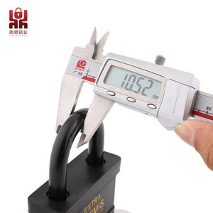 शेयर सस्ते उच्च सुरक्षा 40mm पीवीसी आवास निविड़ अंधकार ताला वर्ग लोहा ताला - Product Image 5