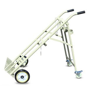 Chariot à bouteilles de gaz WQ 40L, chariot à outils industriel en métal, grande capacité, pour bouteilles d'oxygène, d'acétylène et d'azote - Product Image 2