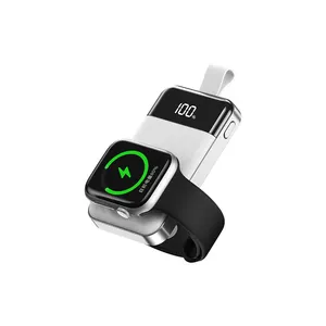 Draagbare Cargador Inalambrico Para Sleutelhanger Smartwatch Powerbank Draadloze Oplader Voor Apple Smart Watch