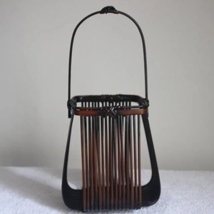 Handmade Bamboo Woven Flower Vase Antique Style Home Decoration Bamboo Craft Gift - Product Image 1