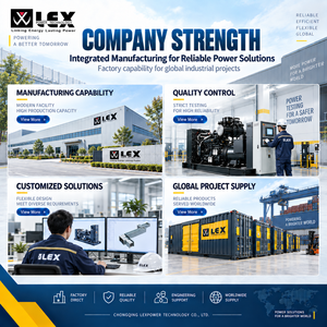 เครื่องกำเนิดไฟฟ้าแบบเงียบพิเศษ 40kW 50kVA รุ่น LEX-40GF แบบโครงเปิด สตาร์ทด้วยไฟ 24V DC สำหรับโรงพยาบาล/ฟาร์ม  ปรับแต่งได้ - Product Image 6