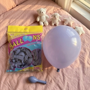 Geburtstagsparty-Dekoration 10 Zoll 2,2g Makronen-Latexballons für Innen- und Außenbereich Fotohintergrund-Layout-Zubehör - Product Image 1