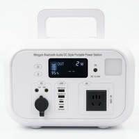 CY-HY-600W B1-1 Tragbare Powerstation Bluetooth-Audio Multi-Ausgang AC DC USB PD LiFePO4-Akku Outdoor Auto-Notversorgung