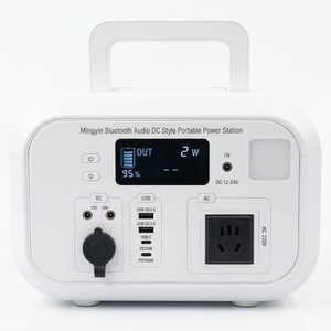 สถานีไฟฟ้าพกพา CY-HY-600W B1-1 พร้อมระบบเสียงบลูทูธ ช่องจ่ายไฟหลากหลายแบบ AC DC USB PD สำหรับใช้งานกลางแจ้งและฉุกเฉิน - Product Image 1