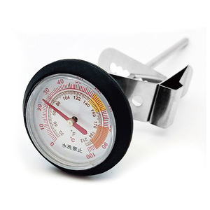 Termômetro de aço inoxidável para cozinha, termômetro de leite café e churrasco bimetal para churrasco - Product Image 3