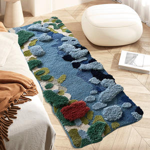 FMT Ensemble de <span class=keywords><strong>tapis</strong></span> et <span class=keywords><strong>tapis</strong></span> blancs au design personnalisé, tufting fait à la main à bon prix de l'usine de <span class=keywords><strong>tapis</strong></span> et ensembles - Product Image 5