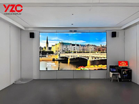 Écran LED 46 pouces 4K HD à cadre fin de 0,88 mm, panneau d'origine, mur vidéo LCD