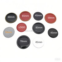 Cubierta Personalizada para Llanta de Coche, Adhesivo de 56mm, Cubierta de Llanta de Aleación 3D, Tapa Central de Rueda Modificada, Cubierta Central de Neumático con Logotipo de Coche