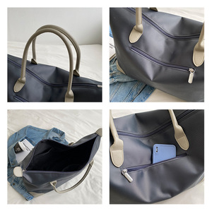 Bolsa de Deporte de Gran Capacidad para Entrenamiento, Gimnasio, Viajes de Fin de Semana, con Forro de Poliéster, Bolsa de Lona para Alojamiento - Product Image 5