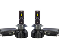 Ampoule de phare LED 70W H7 H4 9005 9006 9004 9007 6000K Température de couleur pour voitures et camions