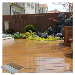 Cheap Price Anti UV Bamboo Wood Plastic Composite Floor Hollow WPC Decking