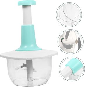Manual Vegetable Mincers Press Type Household Garlic <b>Meat</b> Cutter <b>Grinders</b> Whisk Stirre Kitchen Food Chopper Mini Food Processor - Product Image 3