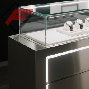 تصميم أثاث فاخر راقِ LED لواجهات عرض متاجر البيع بالتجزئة - Product Image 4