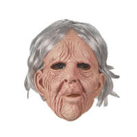 Masque en latex réaliste Nicro pour homme âgé chauve et femme, masque d'Halloween pour fête, masque d'horreur pour Halloween