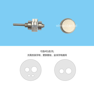 Pièce à main dentaire électrique à grande vitesse à 45 degrés pour l'extraction des dents incrustées, pièce à main dentaire à LED à soufflage d'air - Product Image 3