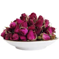 नई काटा शीर्ष ग्रेड चीनी सूखे लाल गुलाब कली चाय के लिए त्वचा सौंदर्य