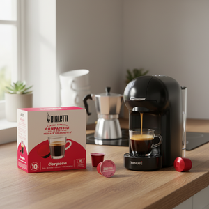 Capsule di Caffè in Alluminio Bialetti 16 Corposo per Dolce Gusto Compatibili con Coperchio 0,19 Capsule - Product Image 2