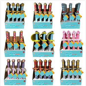 Espada de juguete de espuma EVA de 50cm para niños, <span class=keywords><strong>Arma</strong></span> de juguete de espuma con escudo de espuma - Product Image 5