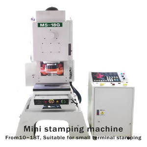 آلة ضغط وتشكيل الصفائح المعدنية الكهربائية الصغيرة عالية السرعة طراز Ms-18A لإنتاج الأطراف الكهربائية - Product Image 2