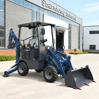Chargeuse-pelleteuse multifonctionnelle et chargeuse-pelleteuse 4x4 à succès en Chine