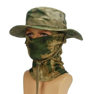 Wholesale Casual Fishing Boonie <b>Hat</b> with One Hole Balaclava and Ski Mask for <b>Men</b>-Outdoor Travel Sunshade - Product Image 4