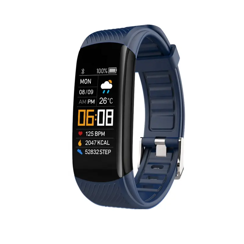 blood pressure heart rate monitor smart watch sports bracelet