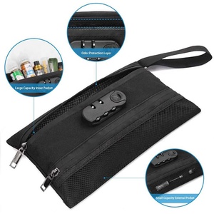 No olor bolsa de hierba de almacenamiento con fibra de carbono forro mantener accesorios para fumar fresco apestoso prueba bolsa - Product Image 4