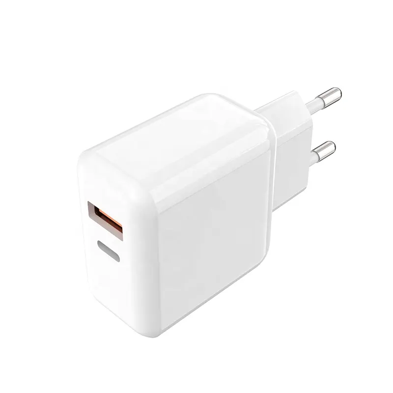 USB-C Charger 20W USB A + C Universal Travel Adapters With USB Charger