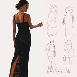 <span class=keywords><strong>Vestido</strong></span> sin Mangas Elegante Maxi para Mujer, Ropa de Verano, Nuevo Estilo Moderno, Sexy, Casual, Ajustado, Transparente, de Encaje, <span class=keywords><strong>Vestido</strong></span> de Fiesta de Diseñador - Product Image 3