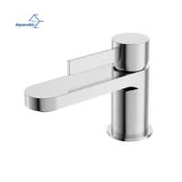 Robinet de lavabo à levier unique certifié CUPC avec commande à poignée unique et bec de style américain