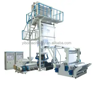 Head rotating die PE extruder hdpe plastic extruders blowing plastic shrinking blowing film machine