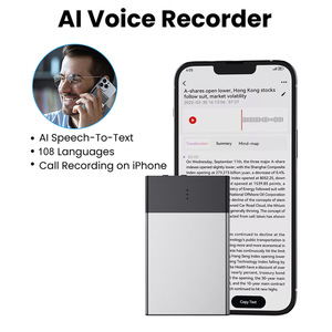 Mini <span class=keywords><strong>enregistreur</strong></span> <span class=keywords><strong>vocal</strong></span> ultra-fin, enregistrement activé par la voix à une touche, <span class=keywords><strong>enregistreur</strong></span> portable pour étudiants en classe - Product Image 4