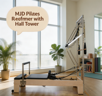 MJD Coaching Hall : Demi-tourneuse de Pilates robuste adaptée, pour l'entraînement en club de fitness spécialisé et le projet de renouvellement global de l'espace