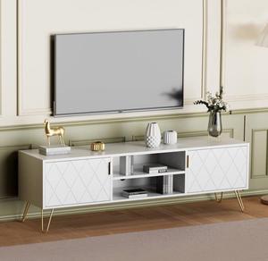 Quercia in legno classico bianco 6 cassetti moderno semplice <span class=keywords><strong>unit</strong></span>à di stoccaggio cassettone per soggiorno e camera da letto - Product Image 4