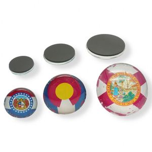 Factory Direct Sale Crystal Glass Refrigerator <b>Magnets</b> USA Souvenir Fridge <b>Magnets</b> - Product Image 1