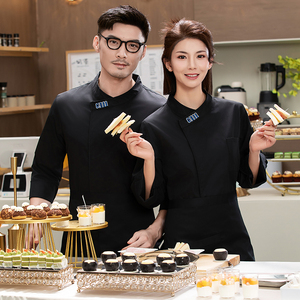 Veste de <span class=keywords><strong>chef</strong></span> personnalisée avec logo, style japonais, robe de <span class=keywords><strong>pâtissier</strong></span>, uniforme de <span class=keywords><strong>chef</strong></span>, autres uniformes - Product Image 4