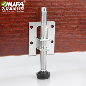 Pata Ajustable para Muebles Jiufa, Acero Laminado en Frío, Diseño Industrial, Soporte para Armario y Guardarropa, Fácil Instalación - Product Image 3