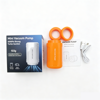 Mini pompe à vide électrique en plastique longue durée, 1200 mAh, sans fil, rechargeable, 25 W, haute aspiration, portable