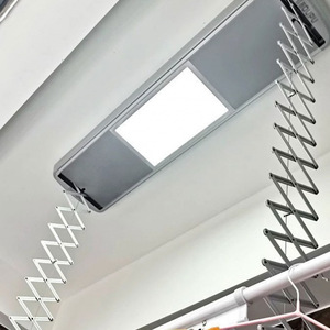<b>Electric</b> Clothes <b>Drying</b> <b>Rack</b> Retractable Aluminum Alloy Wall Mounted Balcony Use - Product Image 1