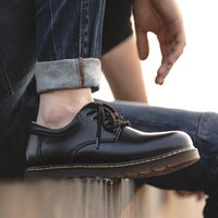 Chaussures habillées pour hommes Oxfords Maden Derby Business Casual Chaussures Hommes basses confortables à semelle souple Tendance Automne 2026