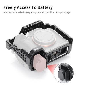 Jaula para Cámara Kingma Negra de Aleación de Aluminio, Protege la Cámara, Accesorios para Vlog para <span class=keywords><strong>Sony</strong></span> A7R4 A74 <span class=keywords><strong>A7S3</strong></span> A7M3 A7R3 - Product Image 5