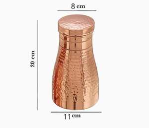 Botella de Agua de Cobre de Alta Calidad, 100% Cobre Puro, a Prueba de Fugas, con Textura Martillada, para una Hidratación Saludable - Product Image 2