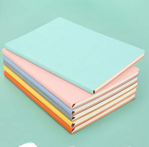 2024 planner A5/B5/A6 custom journal planner e quaderni con copertina morbida journal girl taccuini in pelle con custodia a penna elegante - Product Image 1