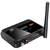 C36 Adaptor Audio Penerima Musik Streaming Nirkabel Bluetooth RCA Aux Kecil