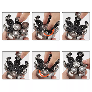 Têtes Hommes Nez Chauve Barber Cheveux Rasoir Mini Étanche Rasoirs Électriques 2022 <span class=keywords><strong>Nouveautés</strong></span> 7D 7 Rechargeable Portable 7 en 1 Usb - Product Image 6