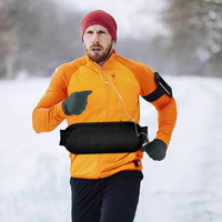 Sac de ceinture chauffe-mains portable et réglable pour le sport, pochette chauffante pour le football, le baseball, le tennis et les activités sportives de plein air