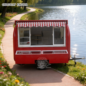 Remolque de Comida Móvil para Café, Helados y Barbacoa, Diseño OEM para Cocina - Product Image 6
