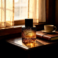 Coffret Cadeau de Parfum Personnalisé en Bois, Parfum de Niche, Tenue 8 Heures, Parfum pour Homme, Marque Privée Sur Mesure, Fragrance Arabe, Parfum de Dubaï
