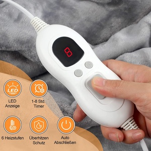 Couverture chauffante électrique en flanelle lavable et chauffante rapide 2026 pour <span class=keywords><strong>lit</strong></span> - Product Image 4