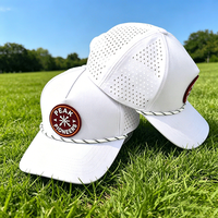 Casquettes de baseball sportives à visière incurvée, logo brodé personnalisé, 5 panneaux, protection solaire imperméable